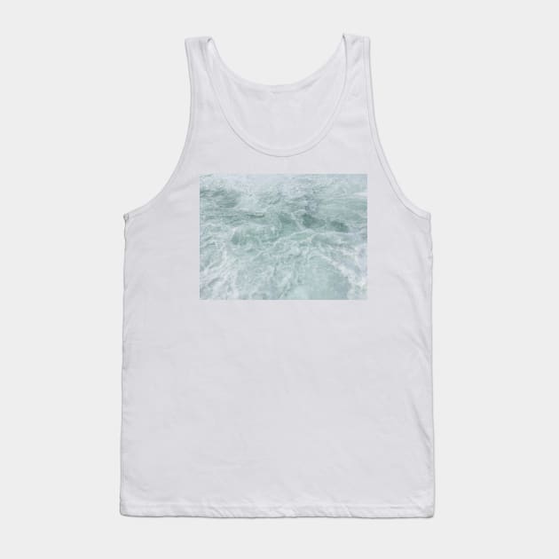 Turquoise Water Swirl Tank Top by KaSaPo